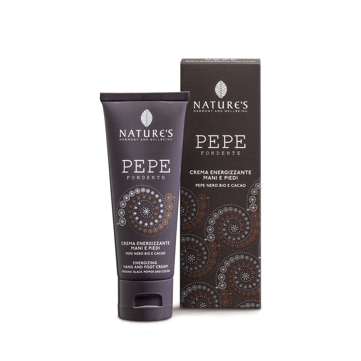 Crema mani pepe fondente