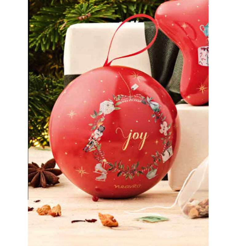 Christmas Tea Palla di Natale Joy Rossa
