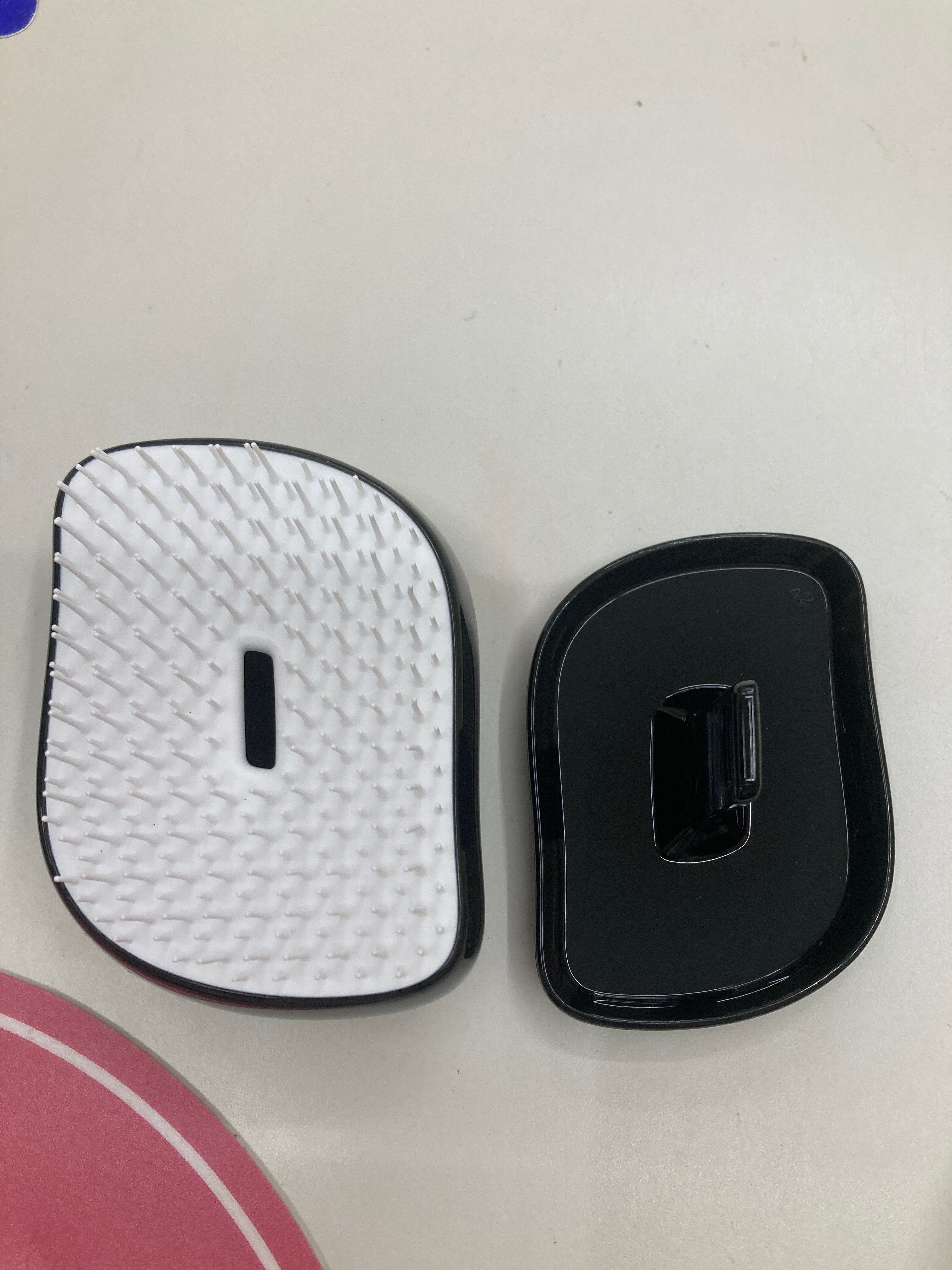 Spazzola da borsetta Compact Styler Nera con Brillantini