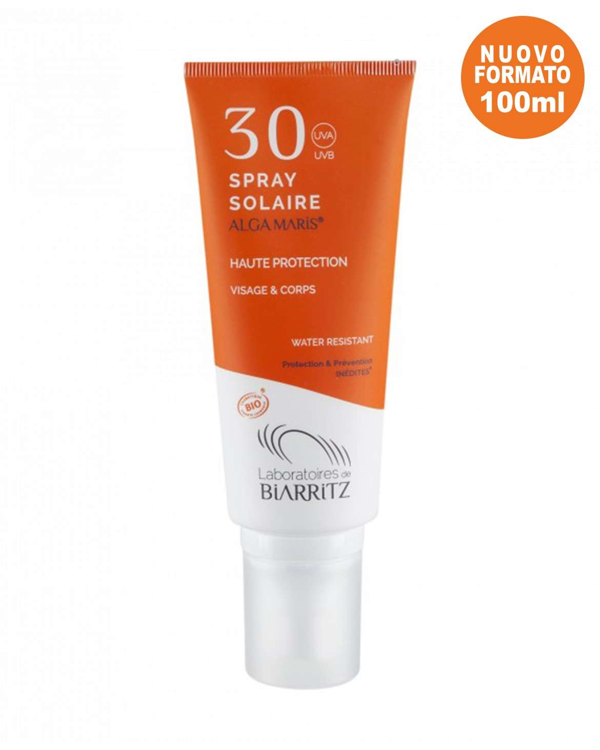 Alga Maris Spray Solare Viso e Corpo Bio SPF 30