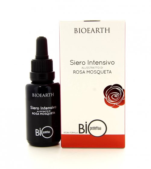 Bioearth siero viso rosa MOSQUETA