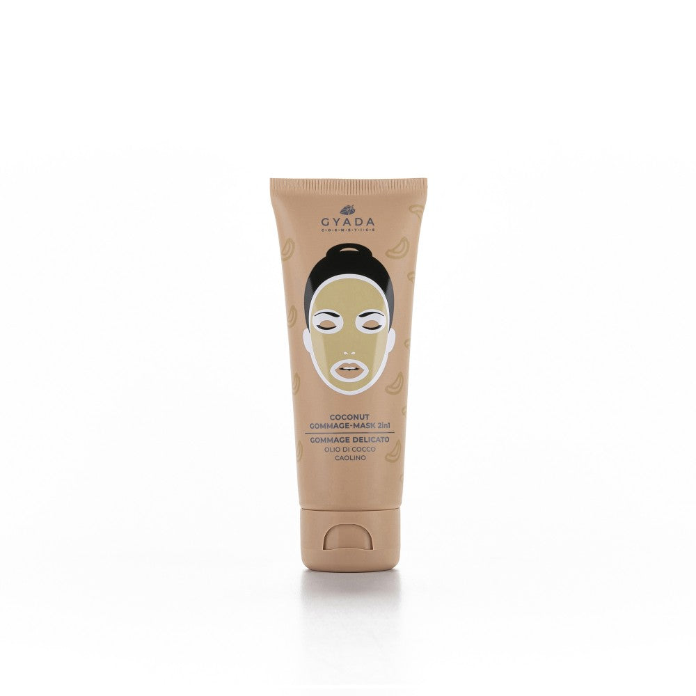 Maschera scrub viso coconut gyada