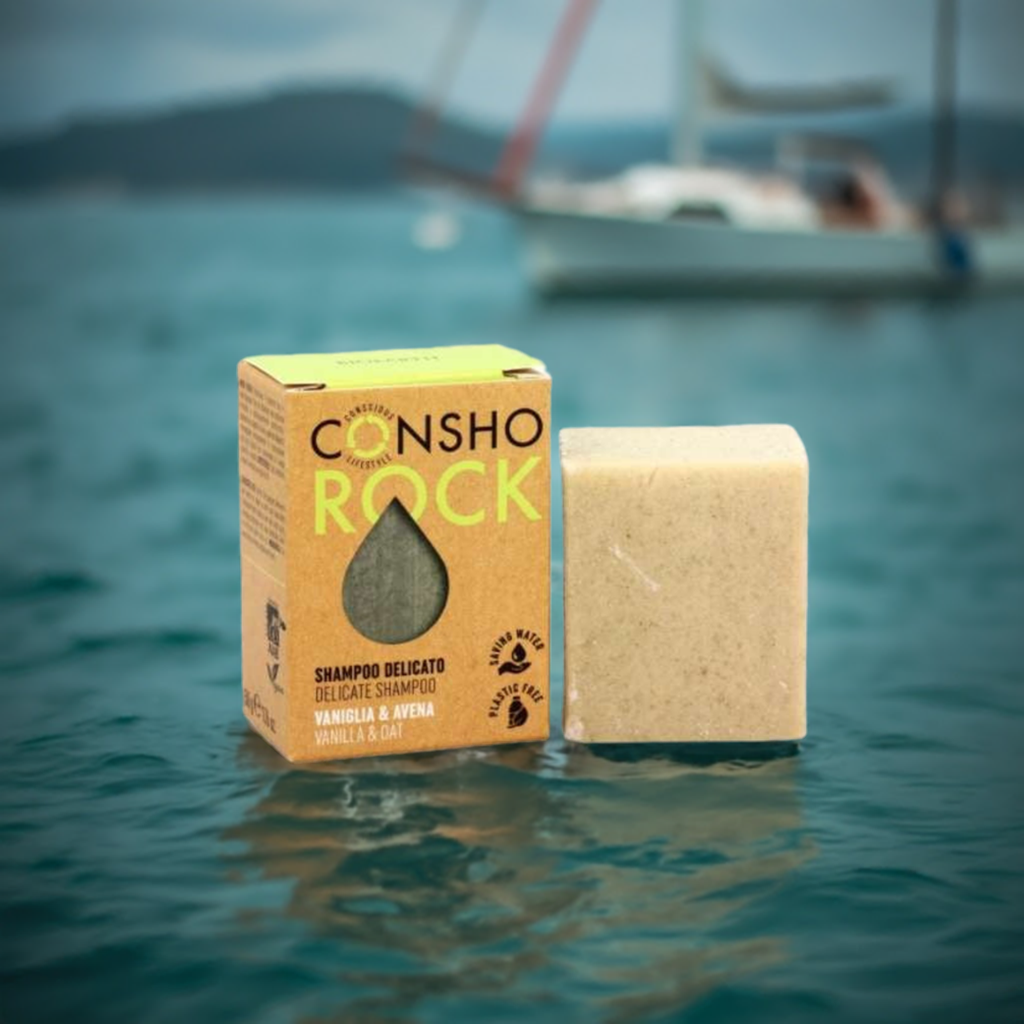 Consho Rock Shampoo Delicato Vaniglia e Avena