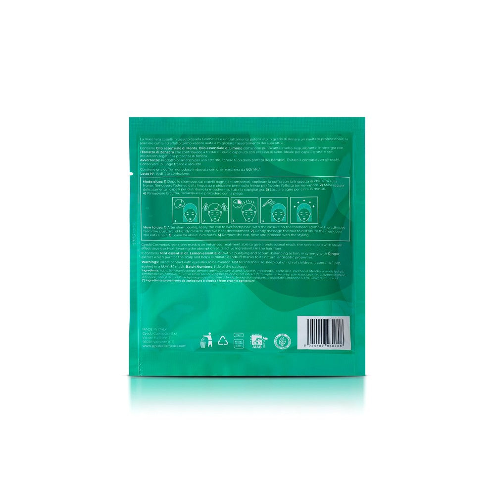 Purifying Anti-Dandruff Fabric Hair Mask