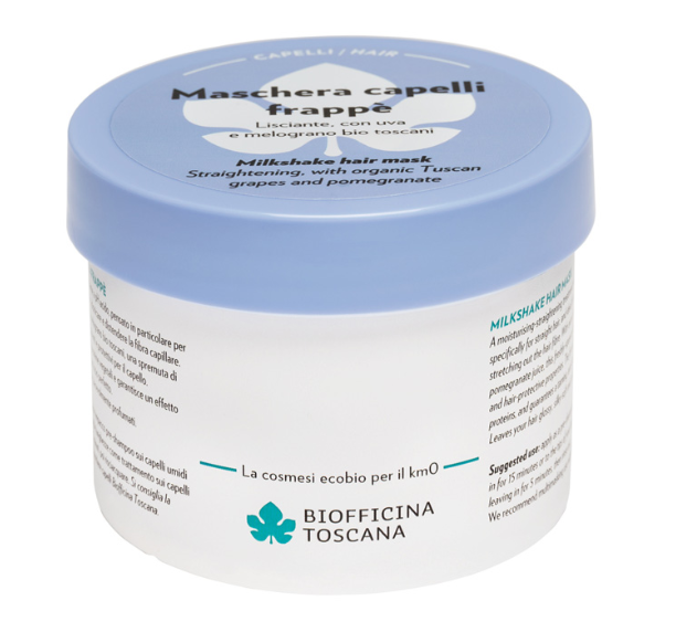 Maschera lisciante frappe biofficina toscana