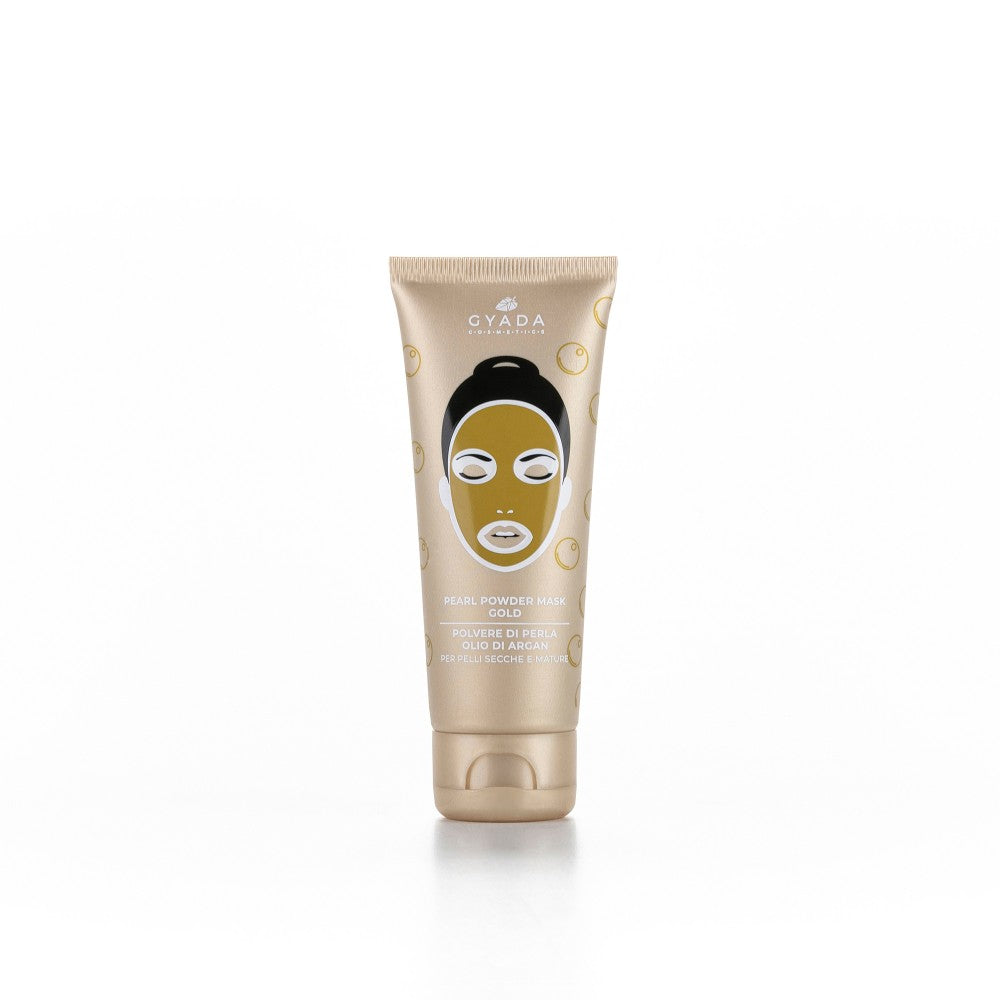 Maschera viso polvere di perla gyada