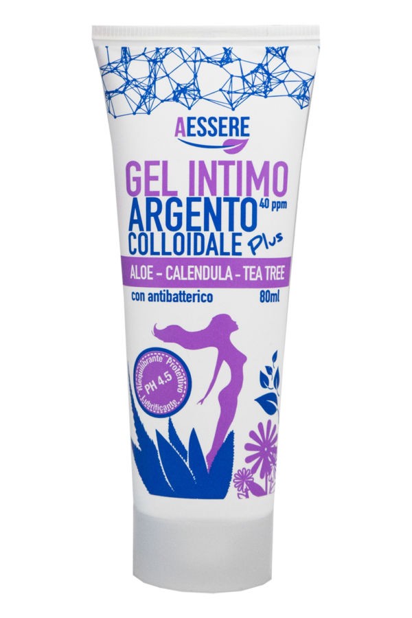 Gel Intimo Argento Colloidale, Aloe, Calendula e Tea Tree