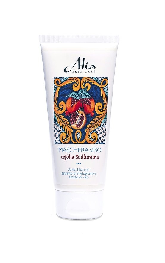 Maschera Viso Esfoliante Illuminante Addolcente Lenitiva