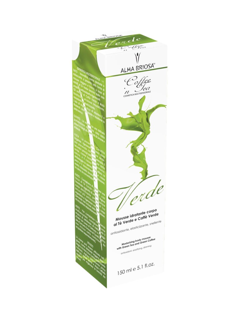 Coffe 'n Tea Moisturizing Body Mousse Green Tea Green Coffee