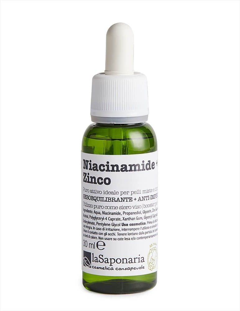 Attivo puro niacinamide la saponaria 