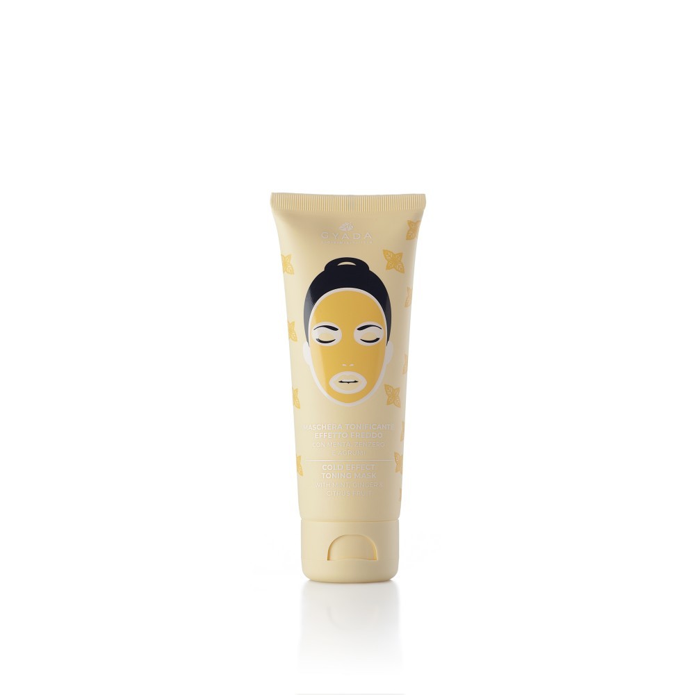 Maschera viso tonificante effetto freddo gyada