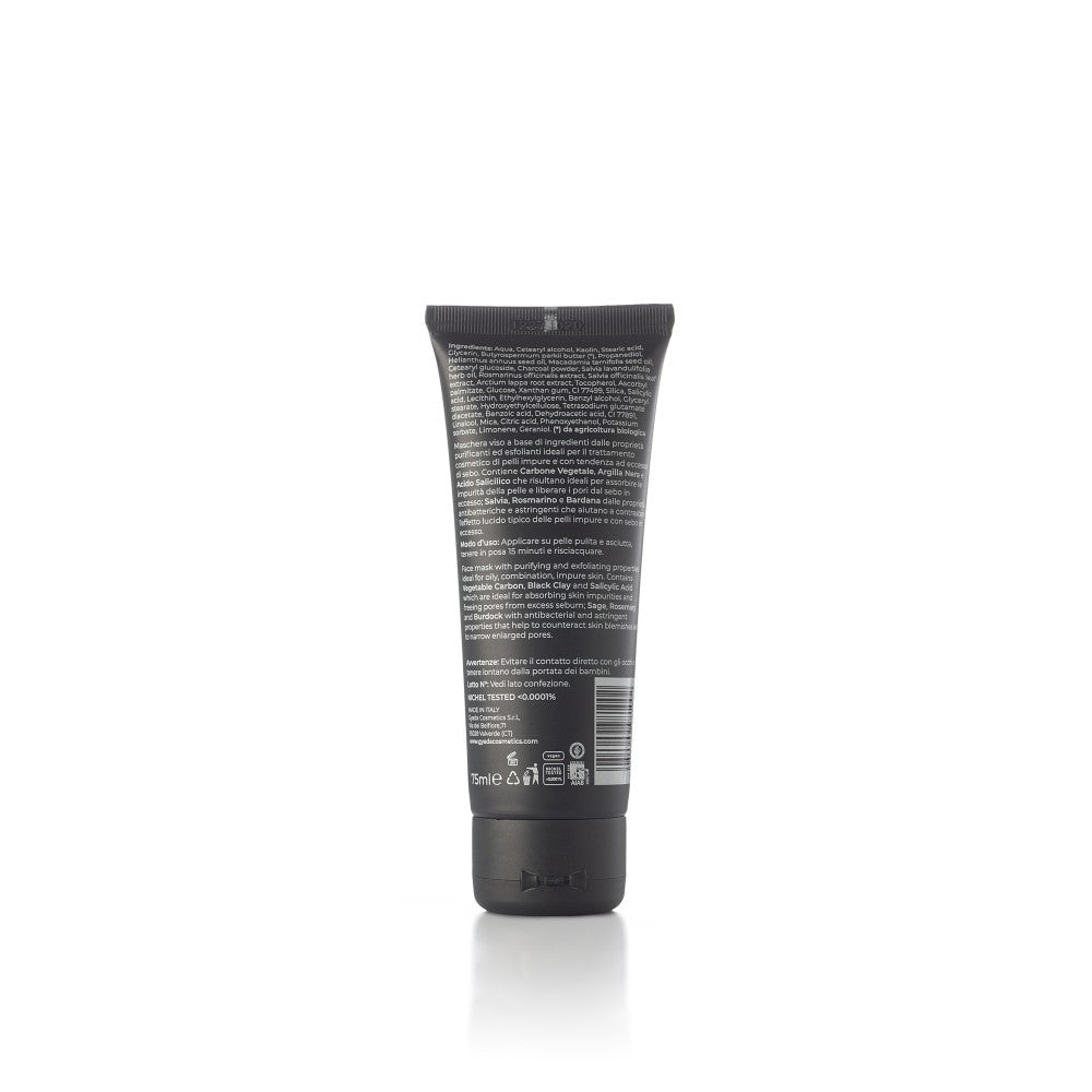 Maschera Viso Purificante Astringente Black