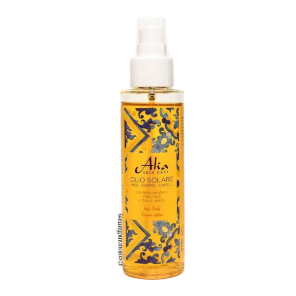 Olio solare viso corpo carota