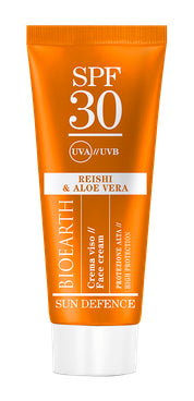 Crema Viso 30 SPF Reishi e Aloe Vera