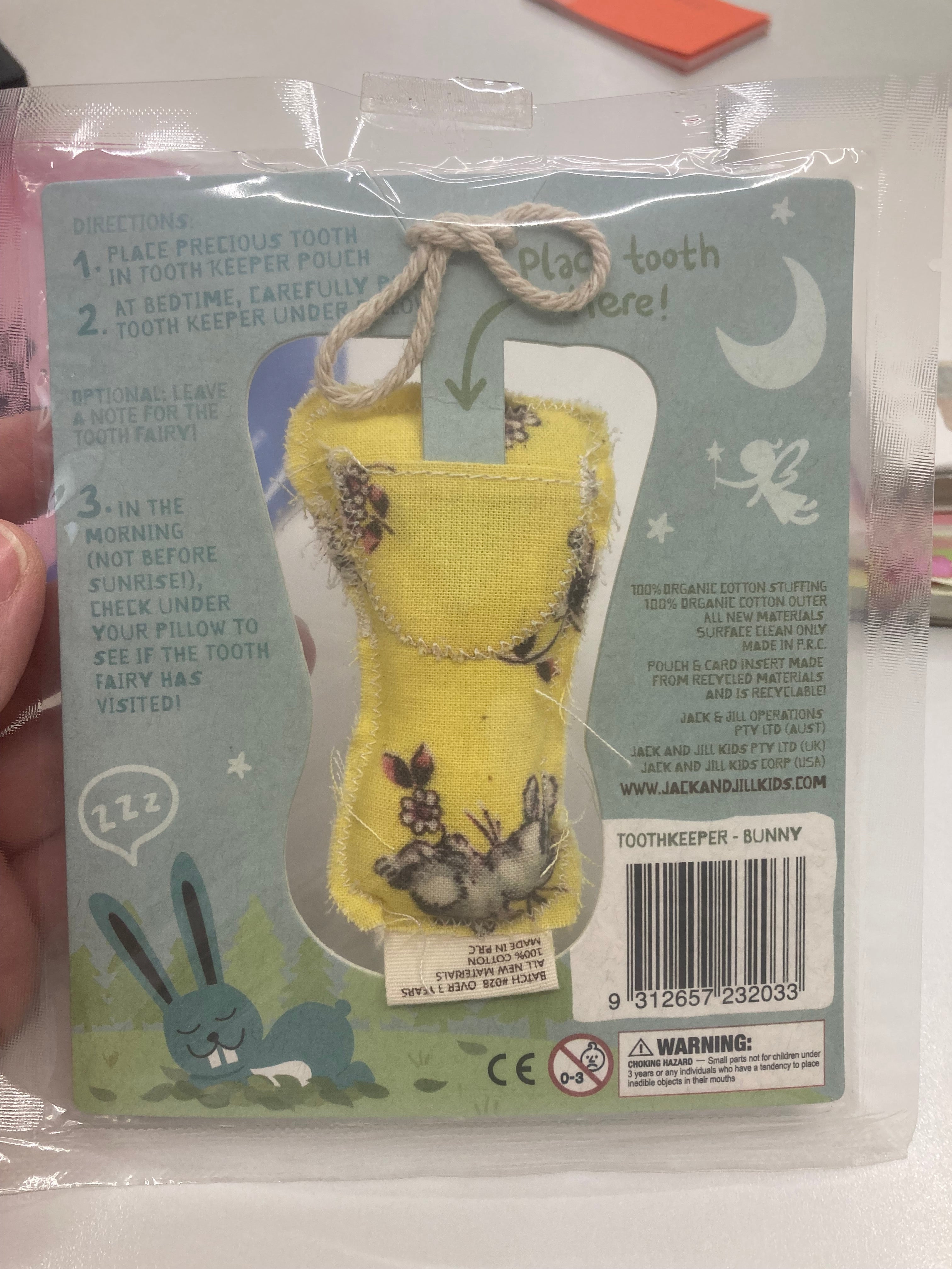 Bunny Tooth Holder