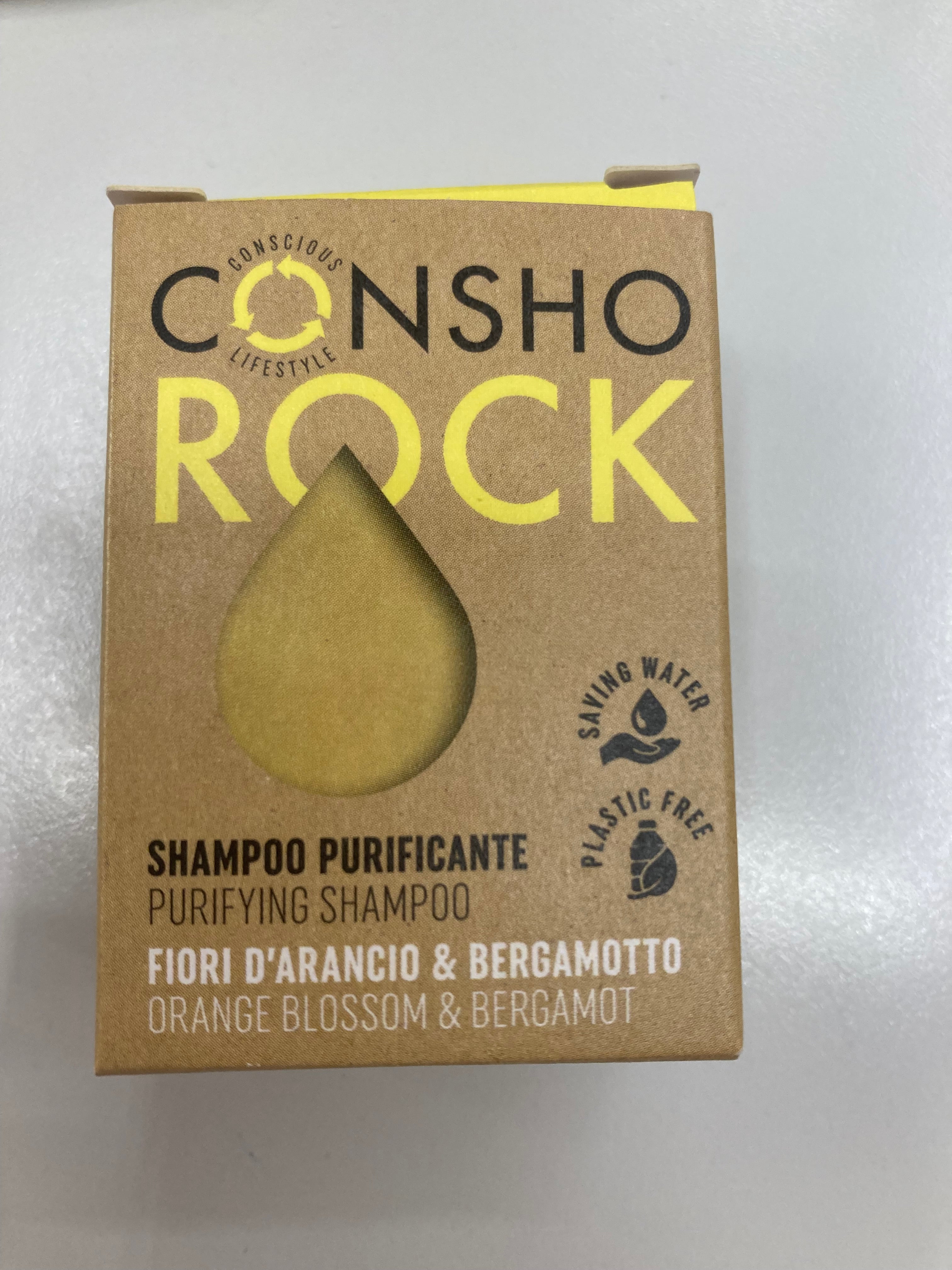 Consho Rock Shampoo Purificante Solido