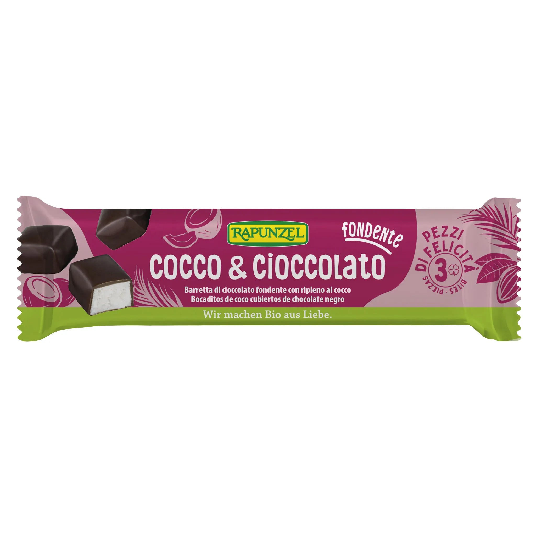 Coconut and Dark Chocolate Bar