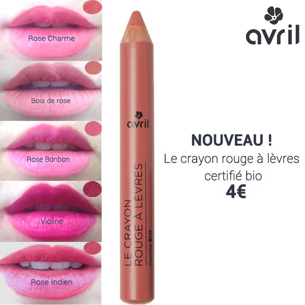 Avril matita rossetto Rose Bonbon