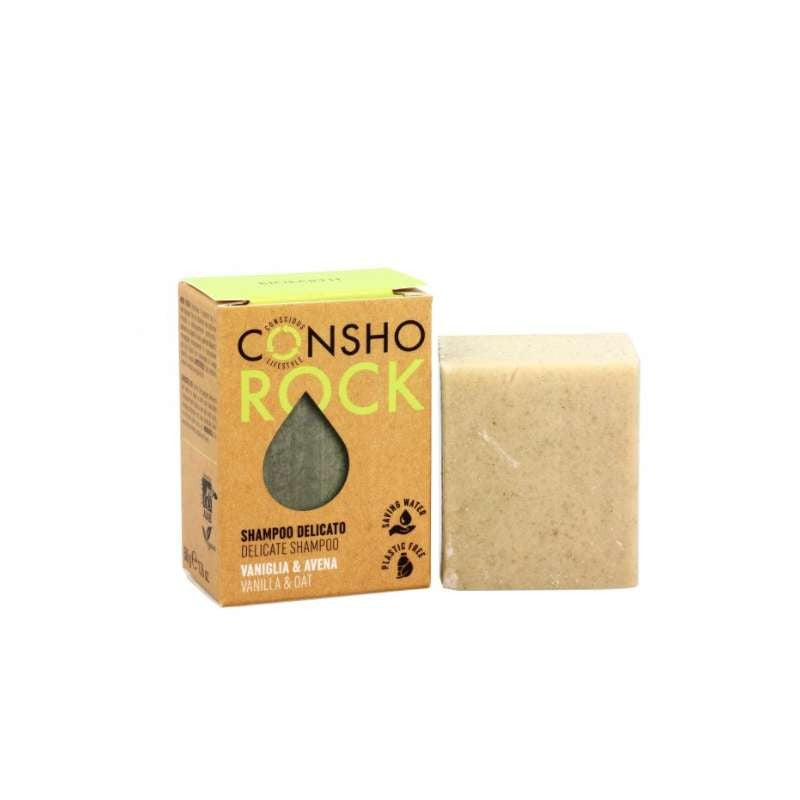 Consho Rock Shampoo Delicato Vaniglia e Avena