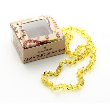 Alma Briosa Amber Baby Teething Necklace