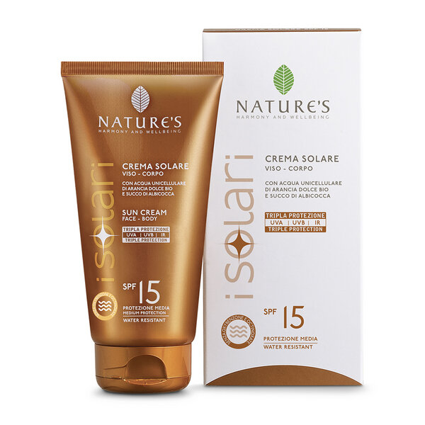 Crema Solare Viso Corpo SPF 15