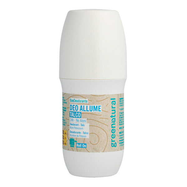 Green Natural Deodorant Roll On Talc