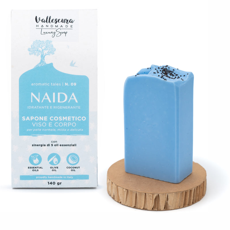 Sapone Solido Naturale Viso Corpo Naida