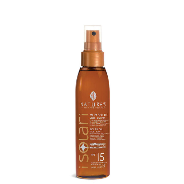 Olio Solare Viso Corpo SPF 15