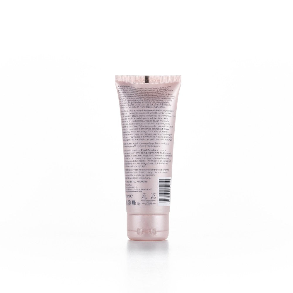 Maschera Viso Polvere di Perla Rose