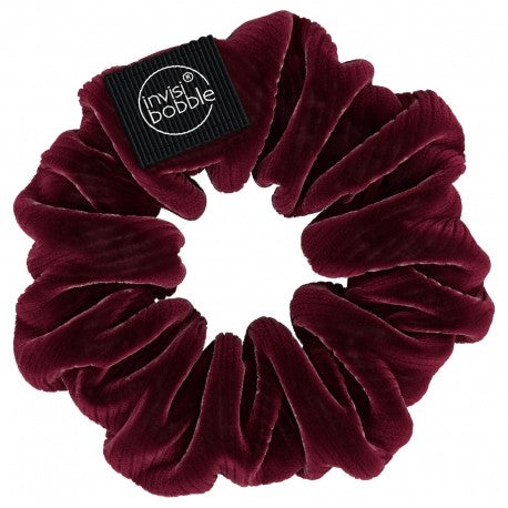 Invisibobble Elastic Sprunchie in Wine Red Velvet