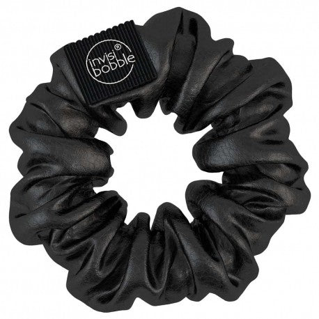Invisibobble Sprunchie Elastic in Black Faux Leather