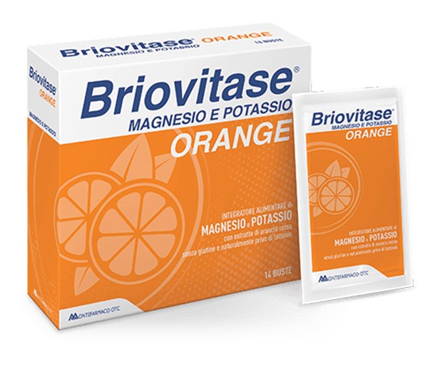 Briovitase Orange Magnesium and Potassium Sachets