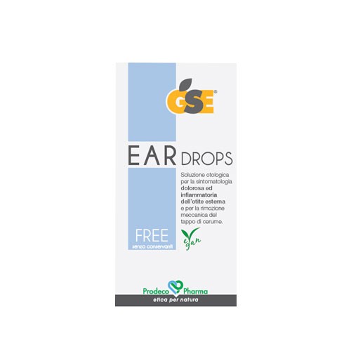 Gse Ear Drops Free Soluzione Orecchio