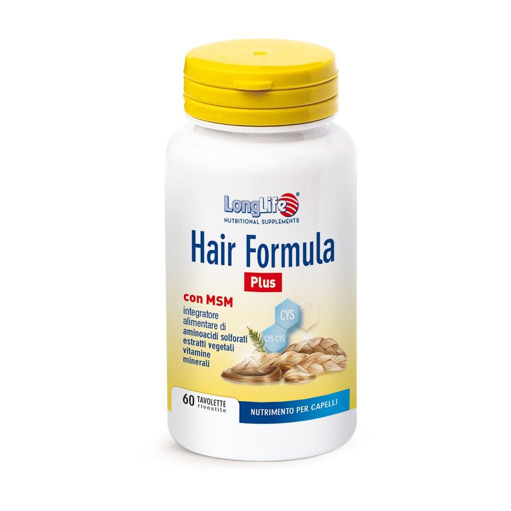 Longlife Hair Formula Plus Hair Supplement