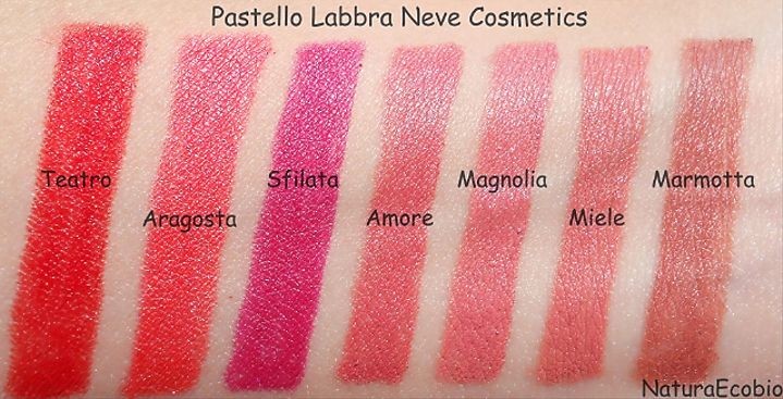 Neve Cosmetics Pencil Pastel Lips Theater
