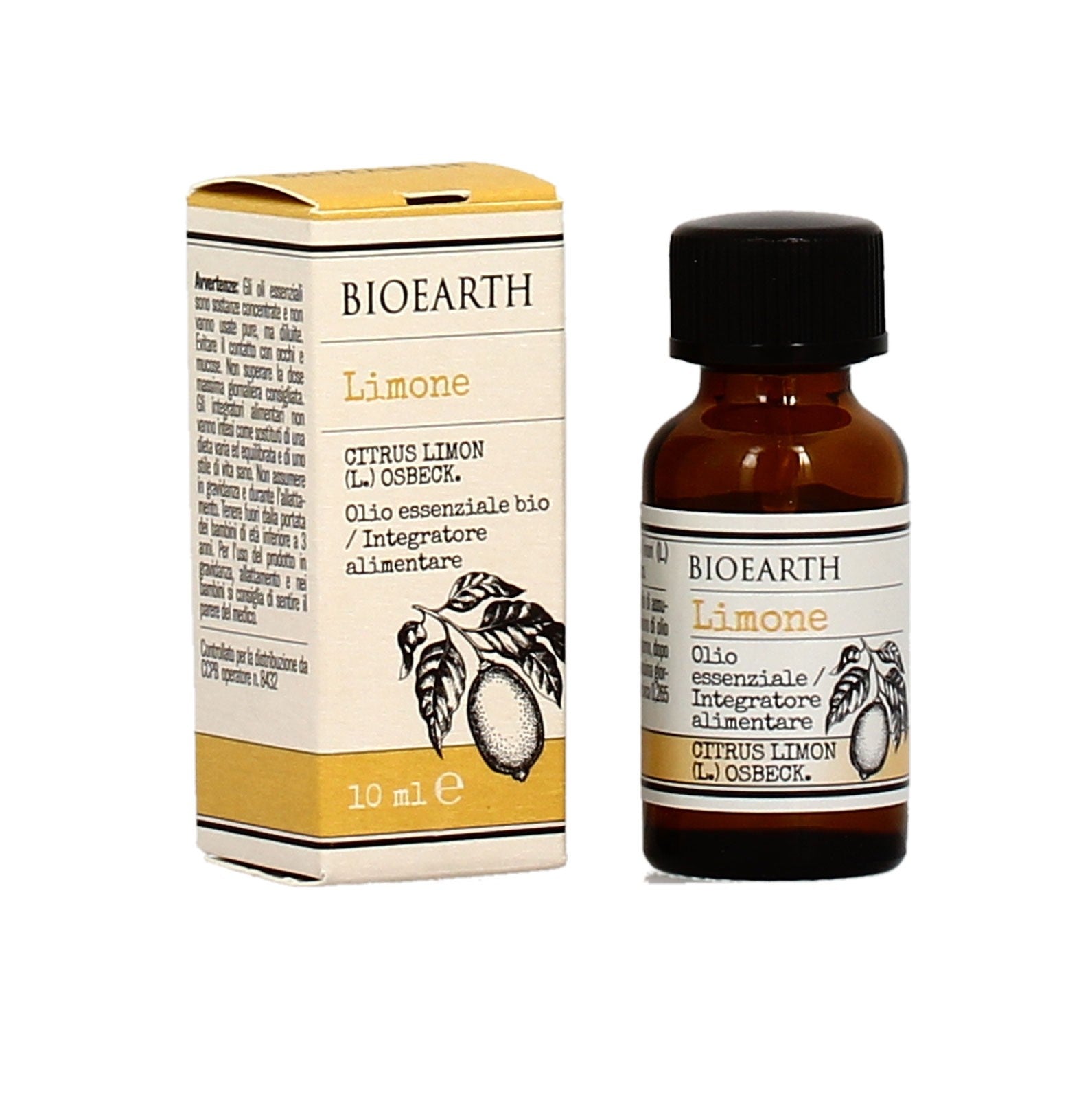 Bioearth Pure Organic Essential Oil Lemon