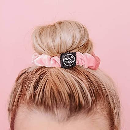 Invisibobble Elastic Sprunchie in Pink Velvet