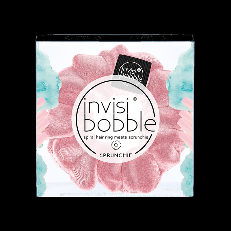 Invisibobble Elastic Sprunchie in Pink Velvet