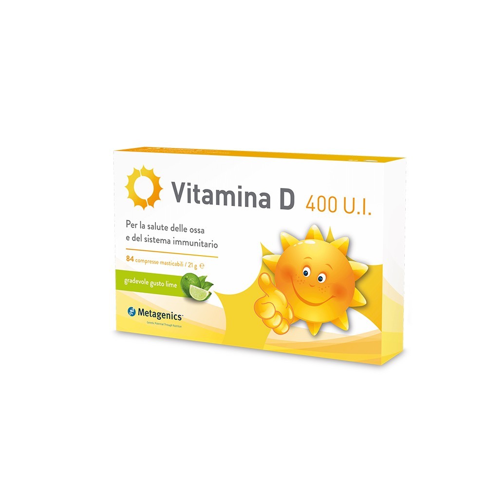 Vitamina D 400 Bambini 84 compresse masticabili