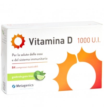 Vitamina D 1000 84 compresse masticabili