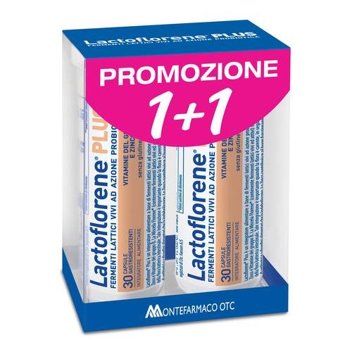 Montefarmaco Lactoflorene Plus Capsules Offer 1+1