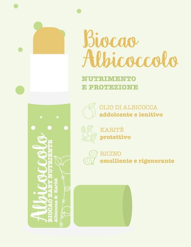 La Saponaria Lip Balm Bio Cocoa Apricot