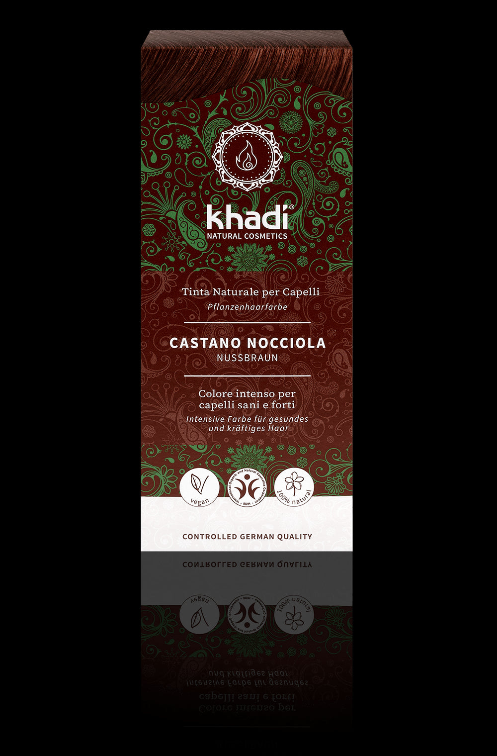 Khadi Natural Vegetable Hair Color Powder Hazelnut Brown