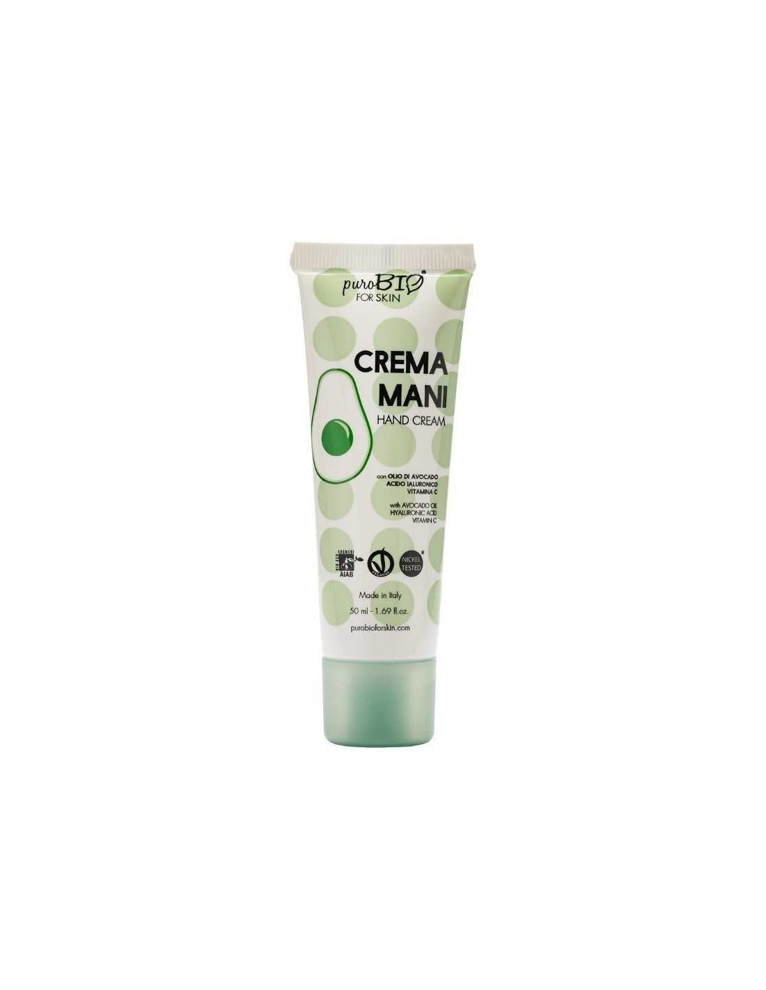 Purobio Hand Cream with Avocado, Shea and Vitamin C