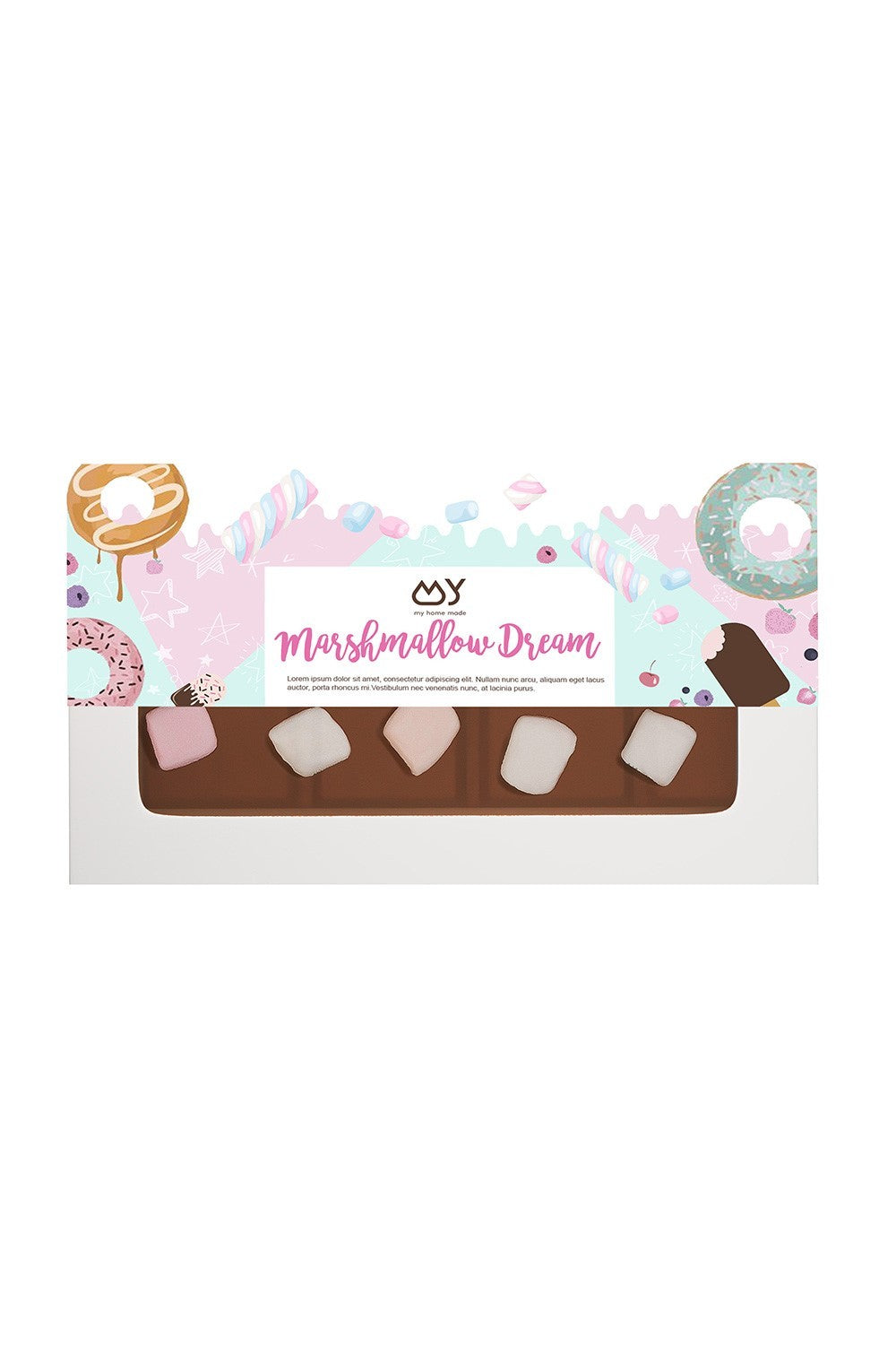 Torta di cioccolato e marshmallow