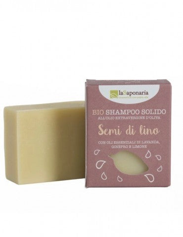 Shampoo Solido Semi di Lino