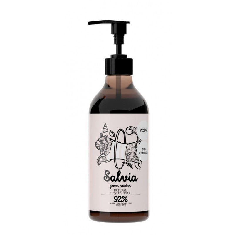 Yope Natural Liquid Hand Soap Sage